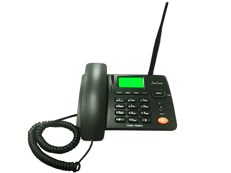 Telefone de mesa CDMA com 450/800/1900 MHz